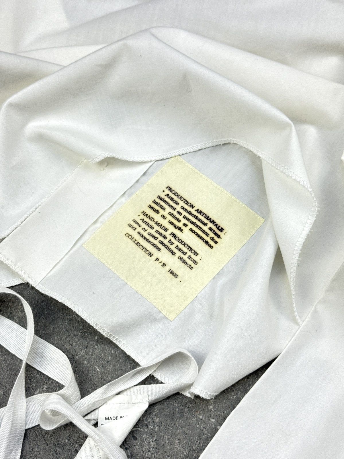 Maison Margiela Maison Martin Margiela SS95 Artisanal Military Shirt Top Size M / US 6-8 / IT 42-44 - 7 Thumbnail