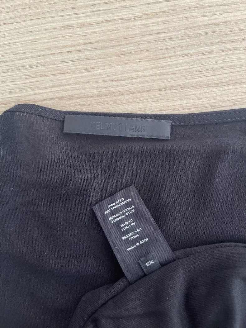 Helmut Lang HELMUT LANG Black long sleeves Size XS / US 0-2 / IT 36-38 - 3 Thumbnail
