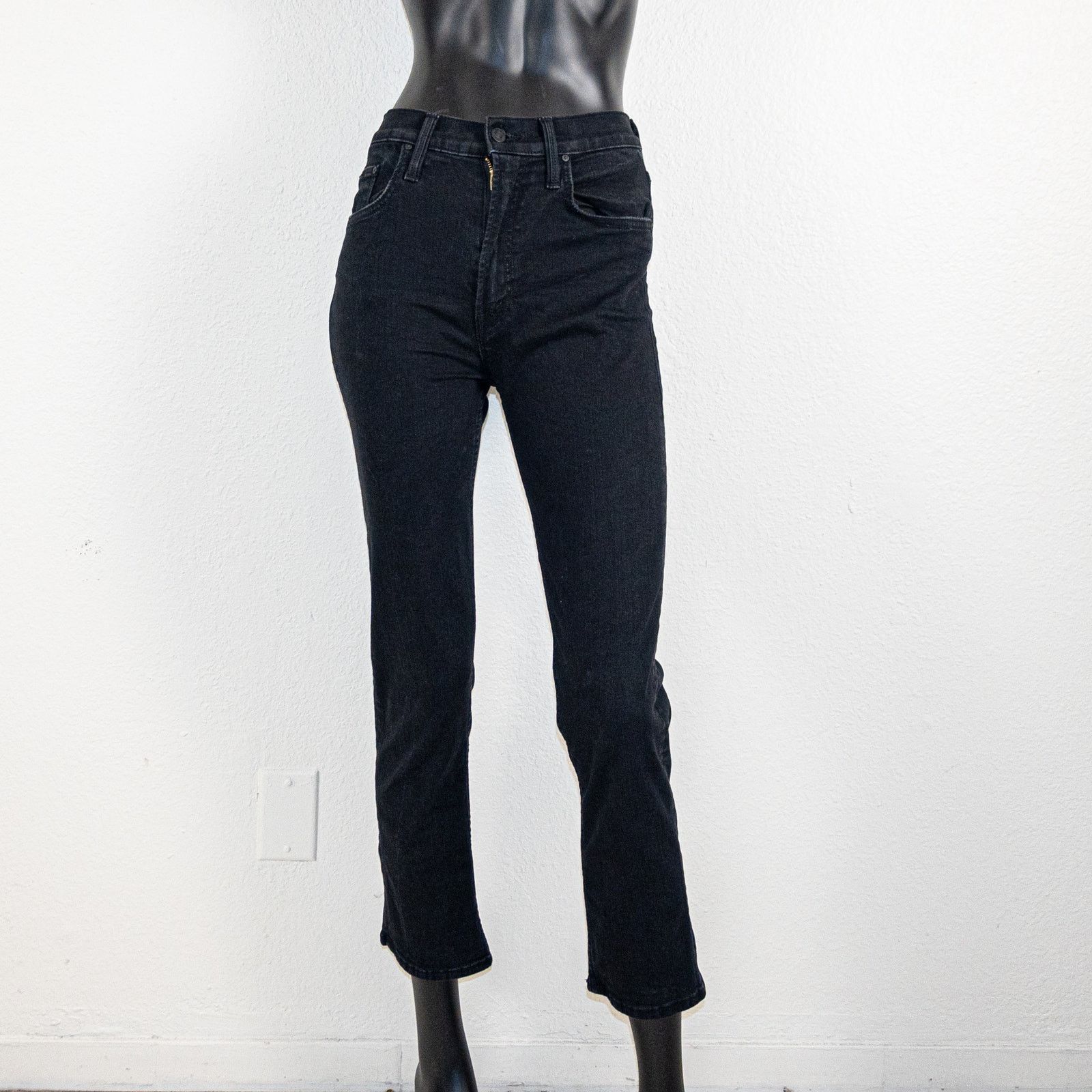 MOTHER Mother Denim High Waisted Rider Ankle Jeans Not Guilty Size 25" / US 0 / IT 36 - 1 Thumbnail