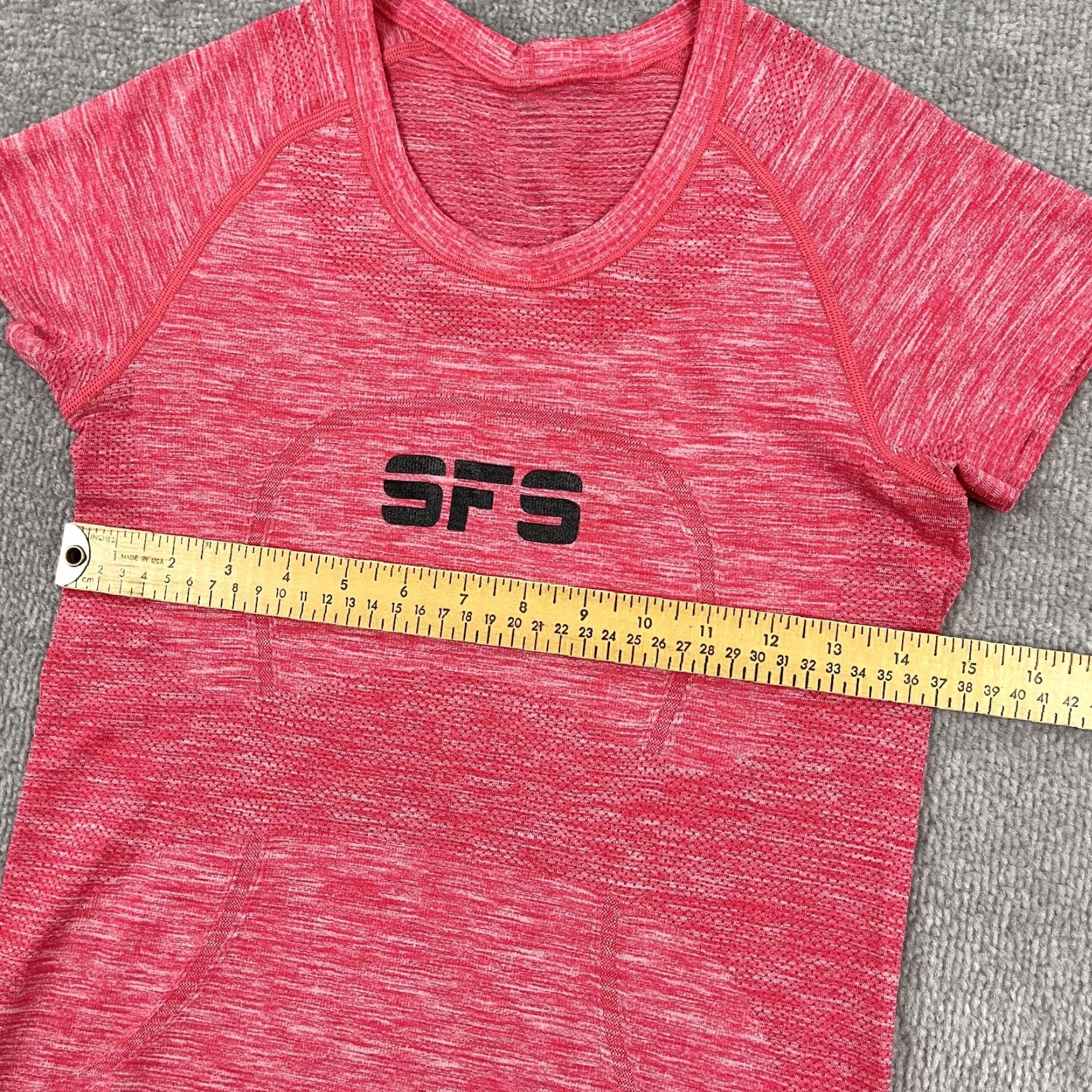 Lululemon Lululemon Swiftly Tech Shirt Womens Sz 6 Active Fitness Gym Short Sleeve Logoed Pink Size M / US 6-8 / IT 42-44 - 5 Thumbnail