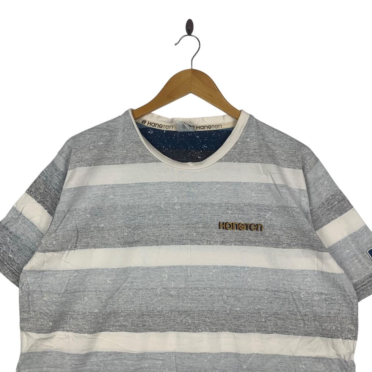 Vintage Vintage HANG TEN HAWAII Striped Surf Beach Tee Shirt Top Size US XXL / EU 58 / 5 - 2 Thumbnail