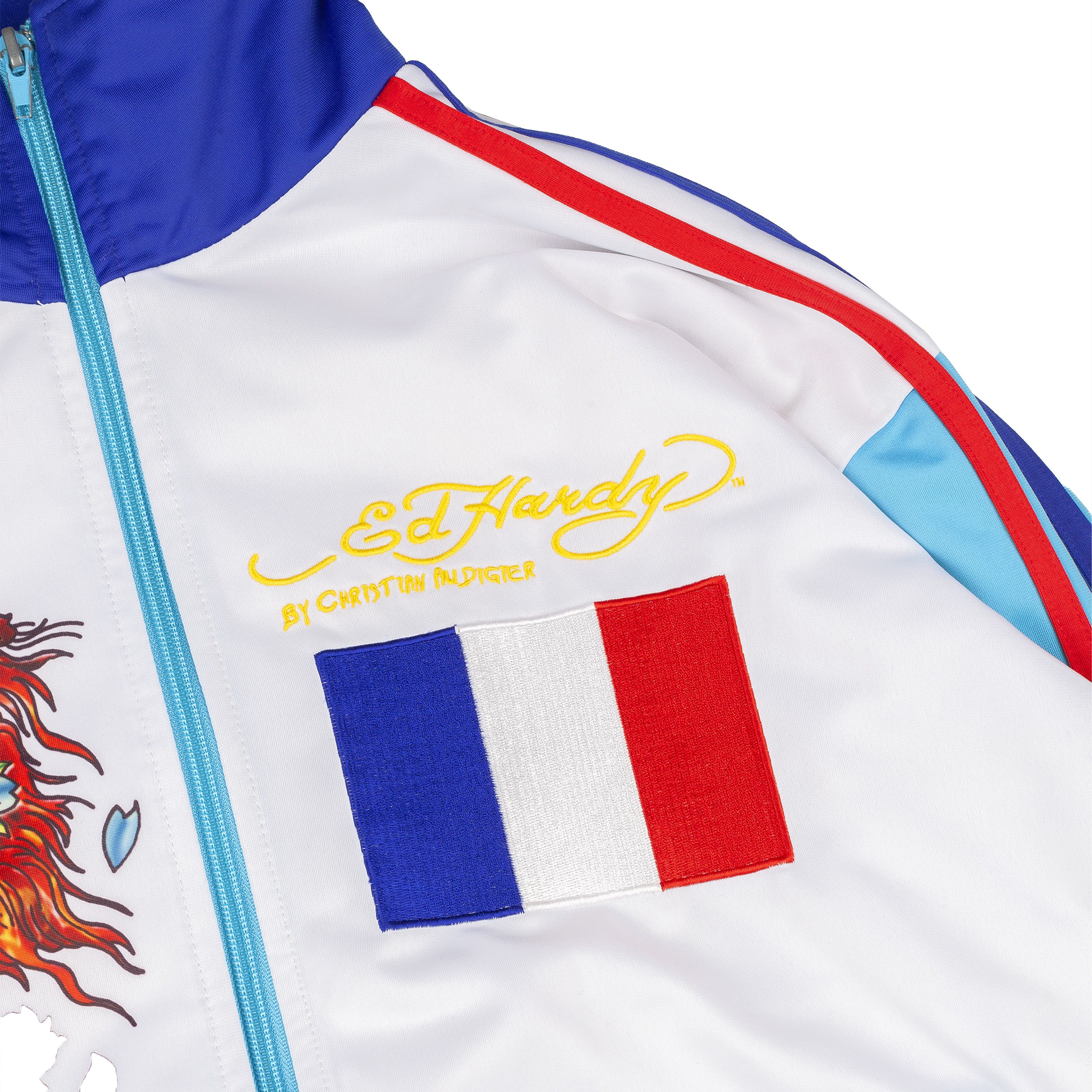 Ed Hardy Ed Hardy By Christian Audigier France Vintage Jacket (L) Size US L / EU 52-54 / 3 - 5 Thumbnail