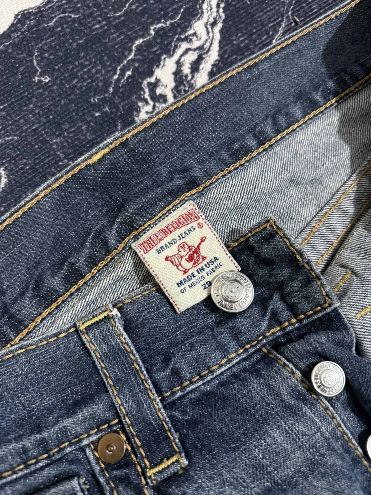 True Religion True religion world tour section slim jeans Size US 29 - 11 Thumbnail