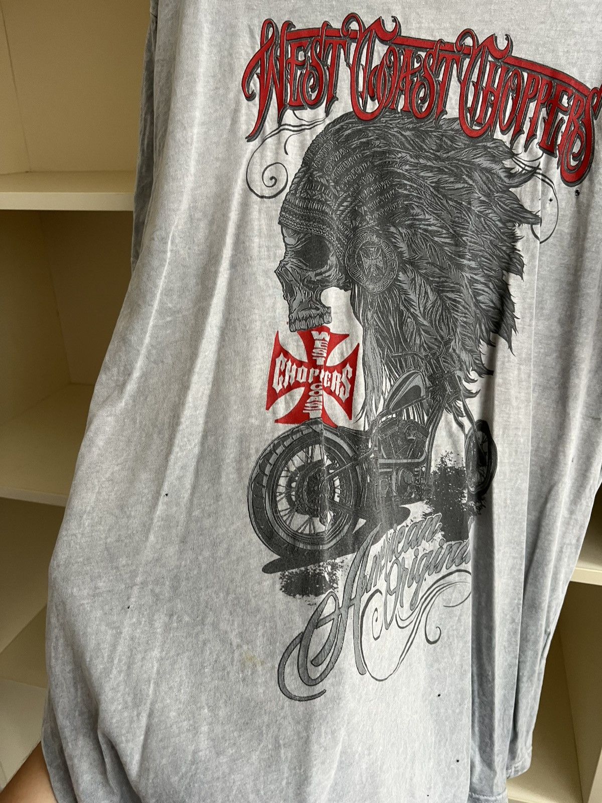 West Coast Choppers Vintage West Coast Choppers Tee T-Shirt Motorcycle Size US XXL / EU 58 / 5 - 6 Thumbnail
