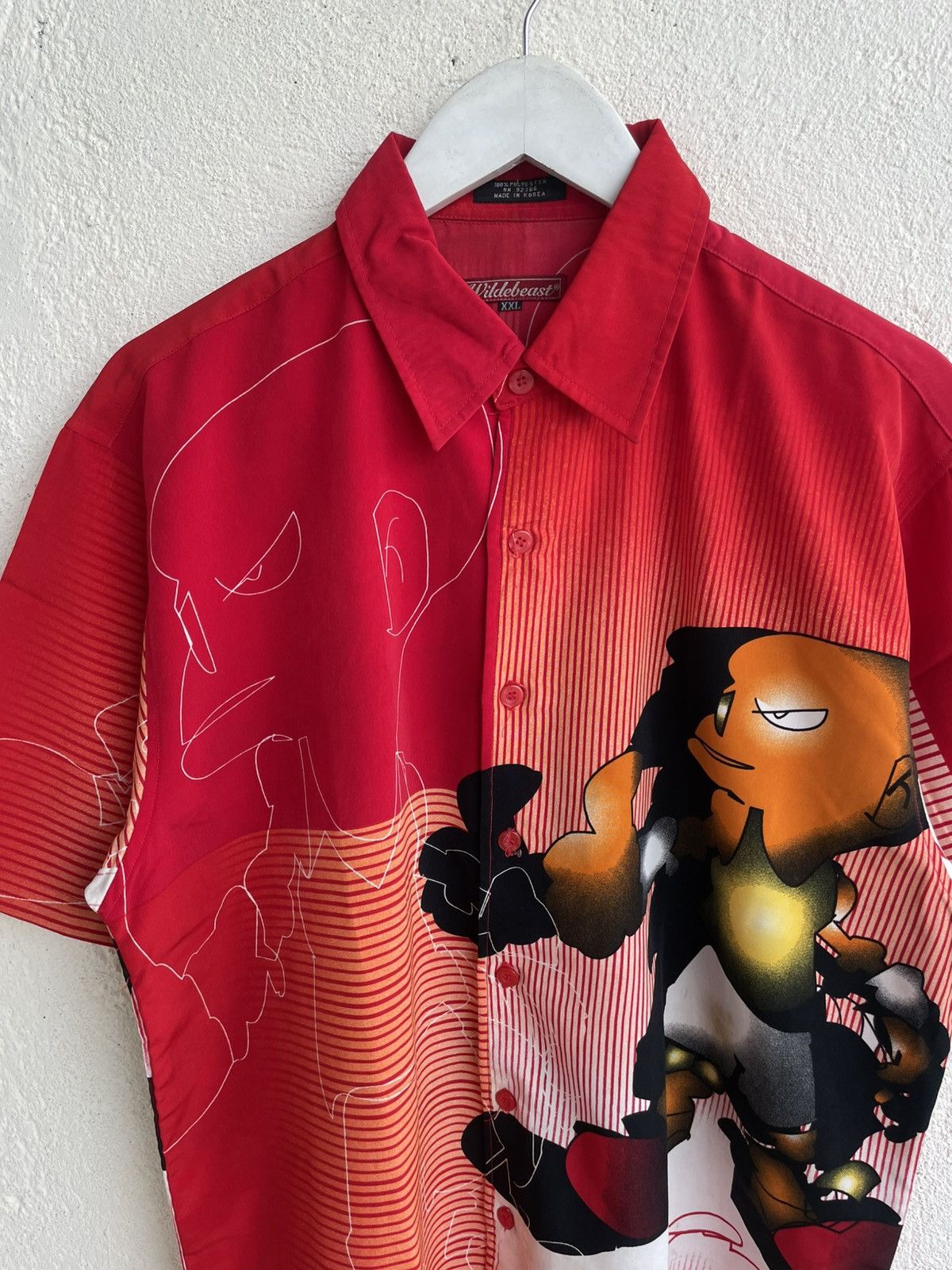 Maison Margiela 2000s Archival AOP Graphic Cartoon Bape Y2K Hysteric Japan Size US XL / EU 56 / 4 - 2 Thumbnail