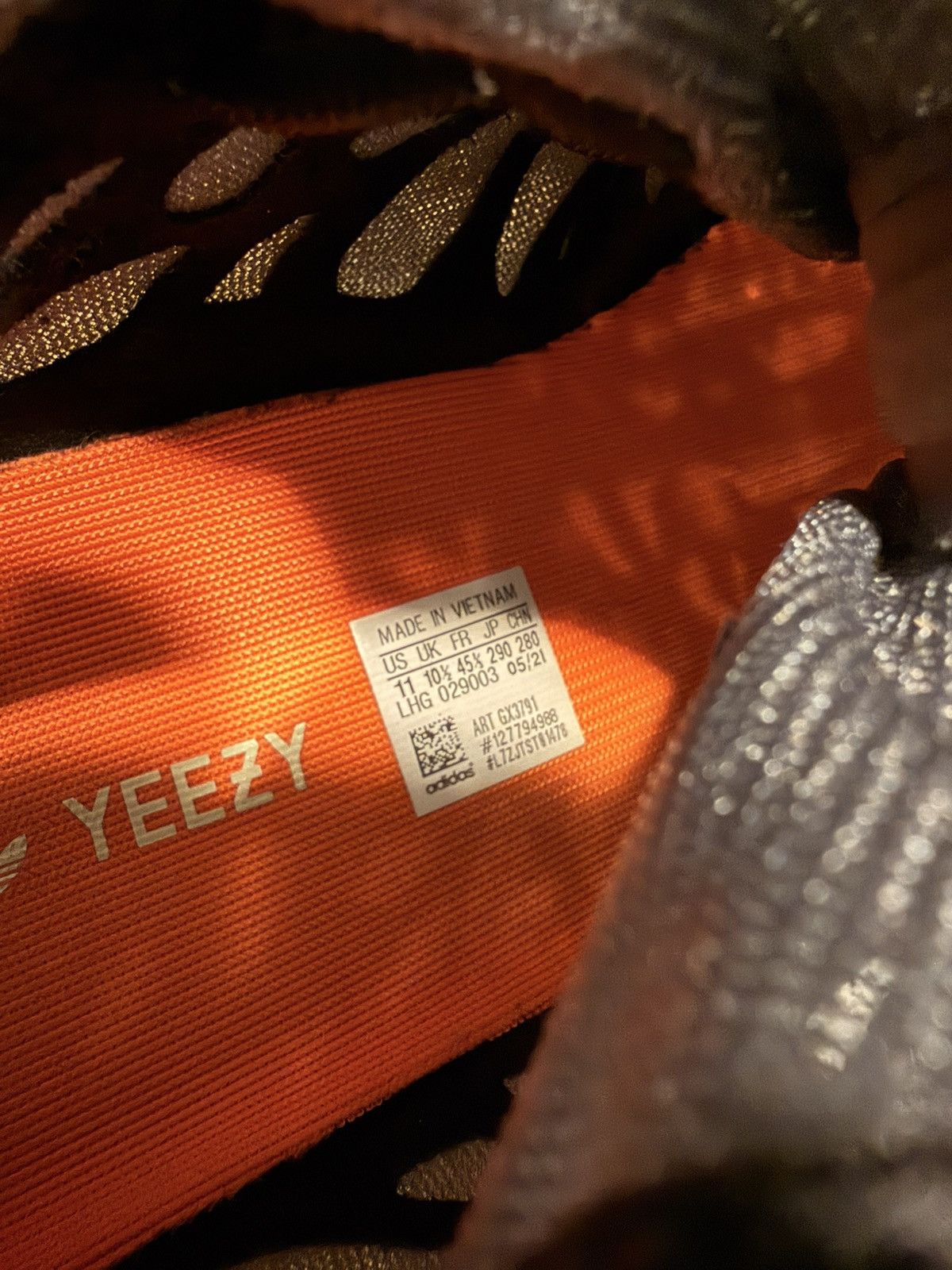 Yeezy Adidas Yeezy Boost 350 V2 ‘Mono Cinder’ Size US 10.5 / EU 43-44 - 7 Thumbnail