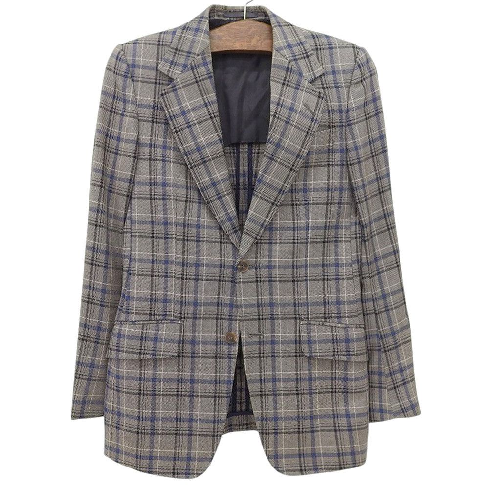 Gucci Gucci Checkered Mohair Blend Tailored Jacket Others Suits DUTY FREE for USA
