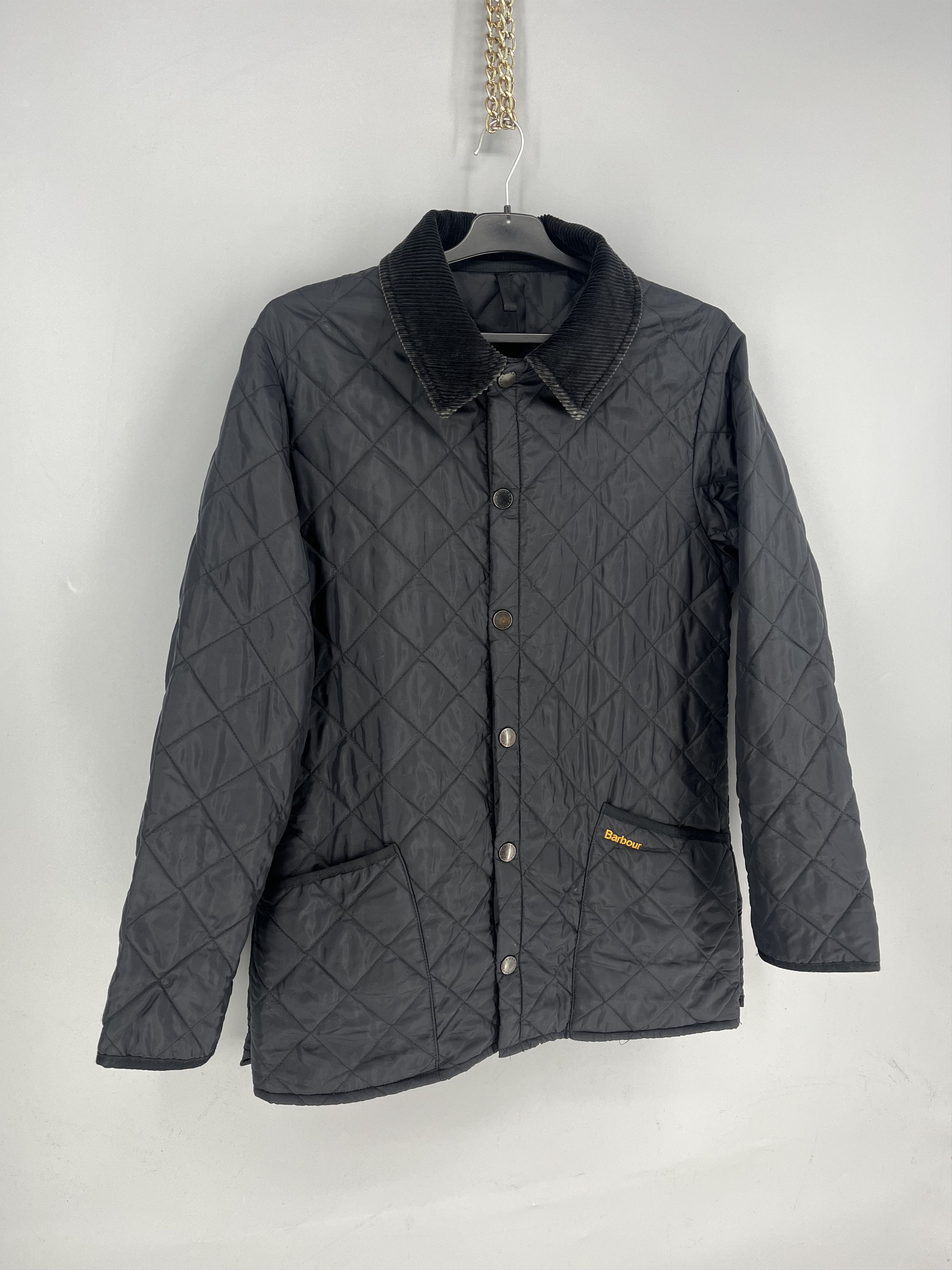 Barbour Men's Barbour Liddesdale Quilted Jacket Casual Black Size US XS / EU 42 / 0 - 2 Thumbnail