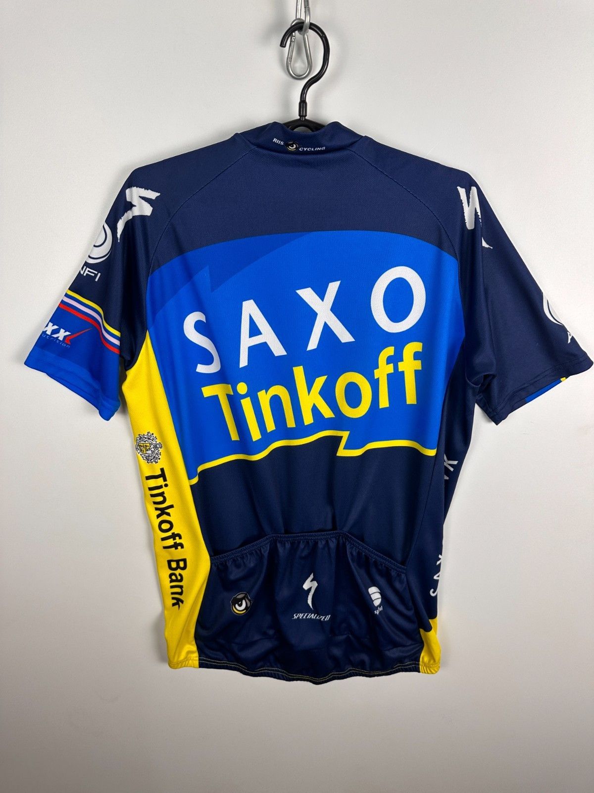Other UCI Saxo Bank Tinkoff Bank cycling team jersey Sportful XXL Size US XXL / EU 58 / 5 - 5 Thumbnail