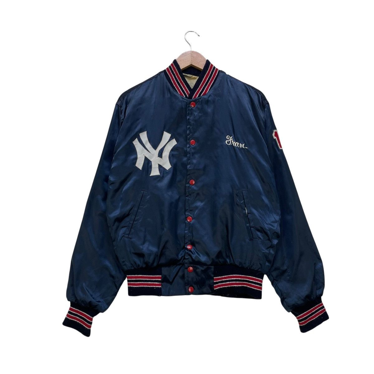 New York Yankees 💥Vintage West Wind Bomber Jacket Size US M / EU 48-50 / 2 - 1 Thumbnail