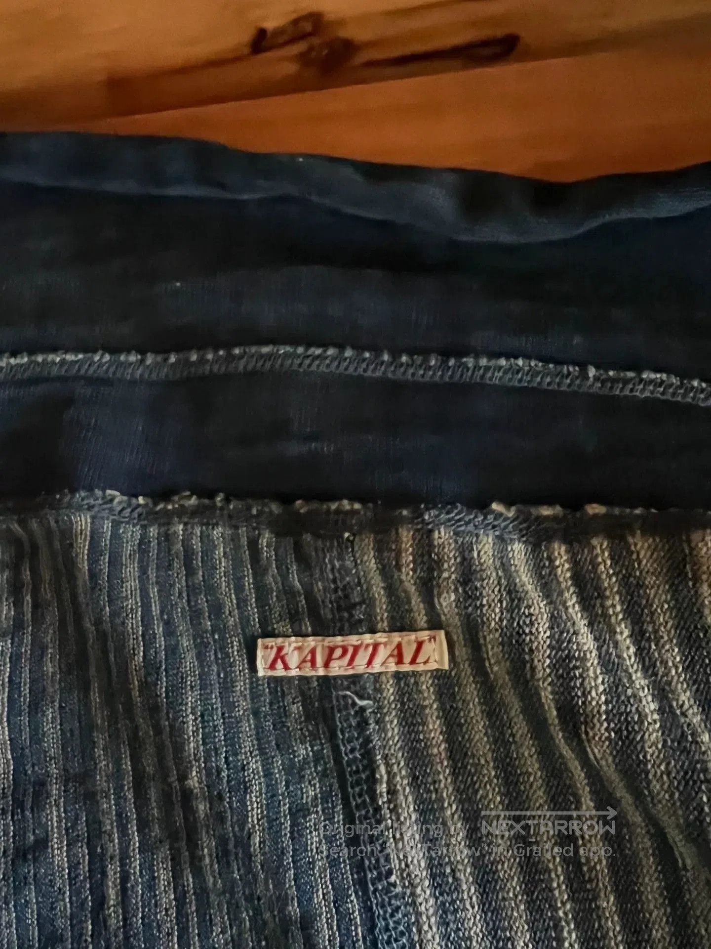 Kapital Kapital Blue Dyed Patchwork Jacket. Size US XL / EU 56 / 4 - 9 Thumbnail