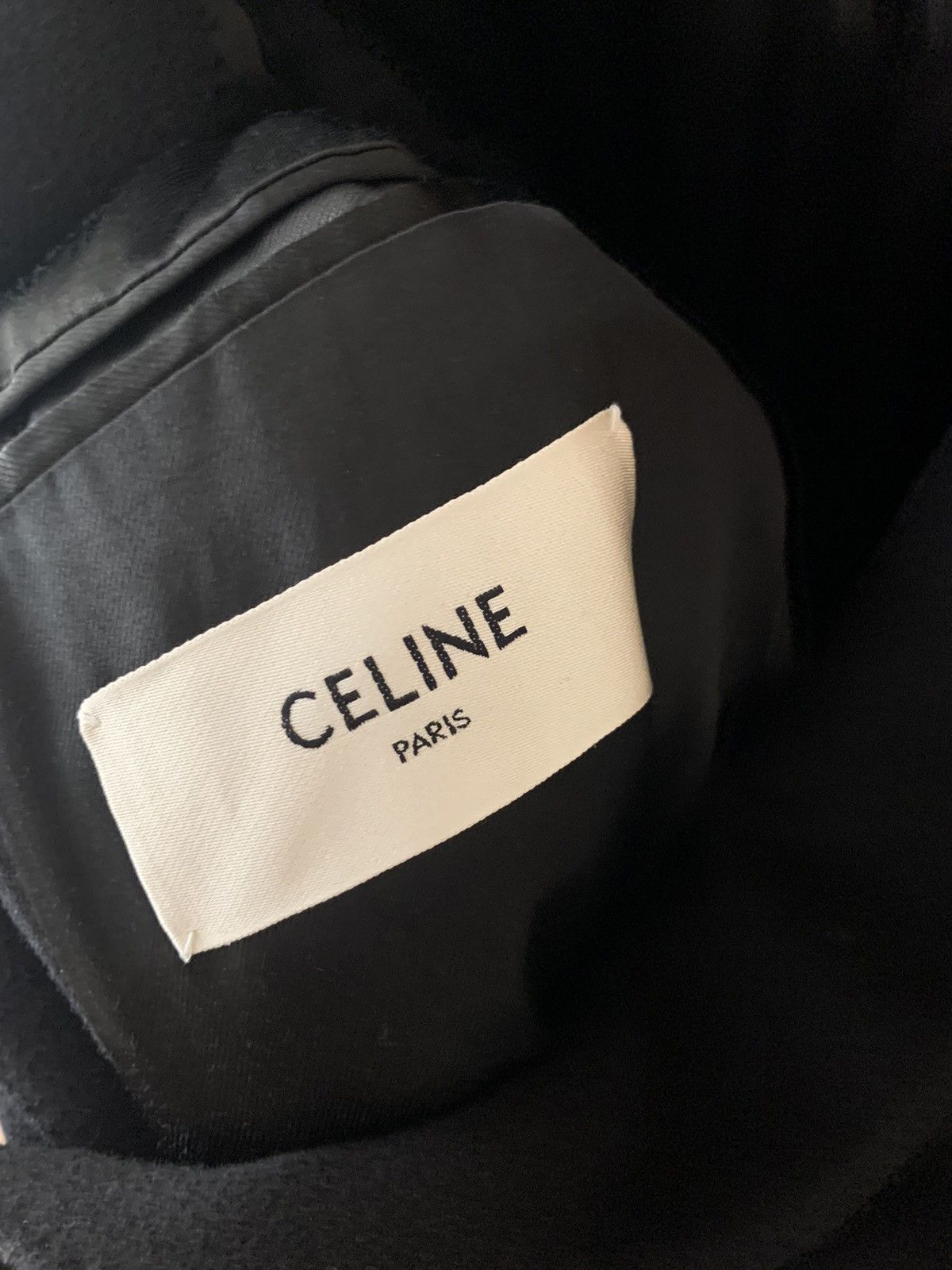 Celine Celine 2019SS Cashmere Black Chesterfield coat Size US M / EU 48-50 / 2 - 6 Thumbnail