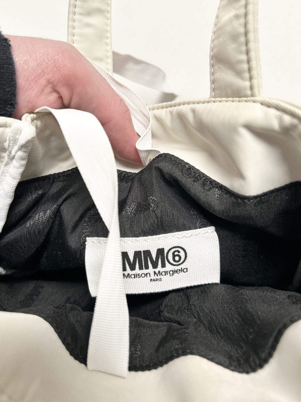 Maison Margiela SS2021 Ruched Drape Tote Bag Size ONE SIZE - 6 Thumbnail