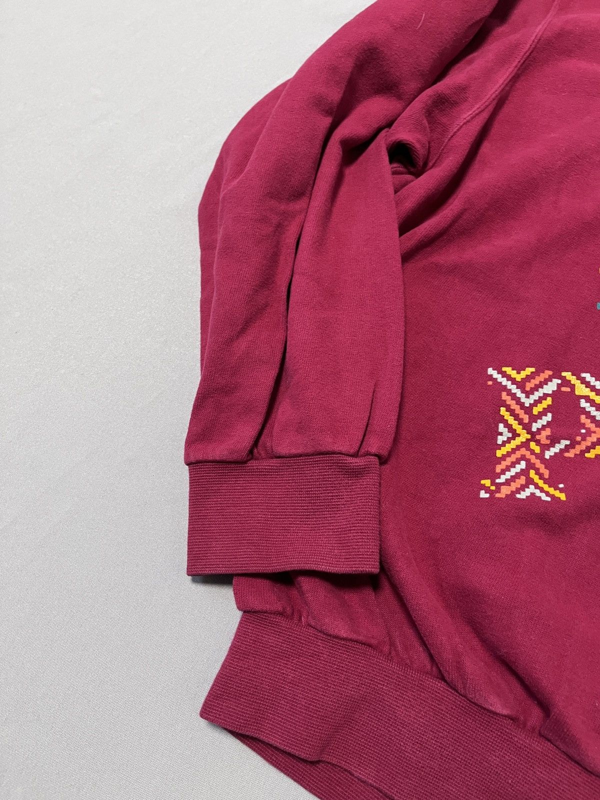 Missoni Missoni Vintage Italy Sport Big Logo Red Sweatshirt Size US M / EU 48-50 / 2 - 6 Thumbnail