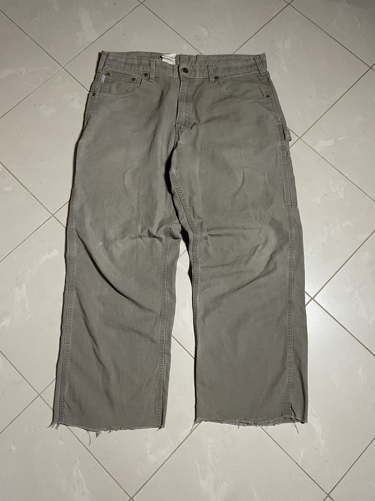 Carhartt vintage Carhart carpenter work pants Size US 34 / EU 50 - 1 Thumbnail