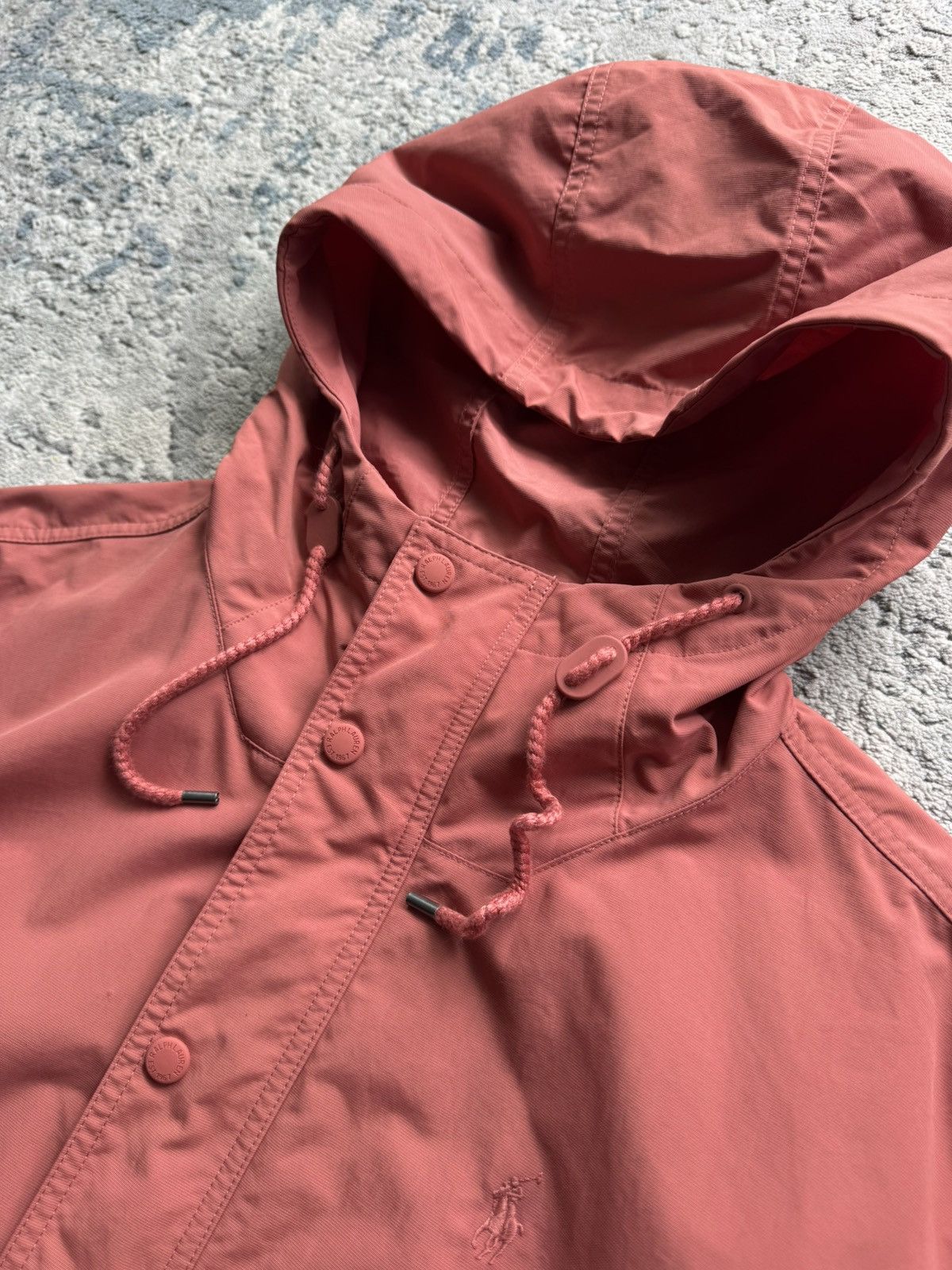 Polo Ralph Lauren Polo Ralph Lauren Peach Hooded Jacket Size M Size M / US 6-8 / IT 42-44 - 5 Thumbnail
