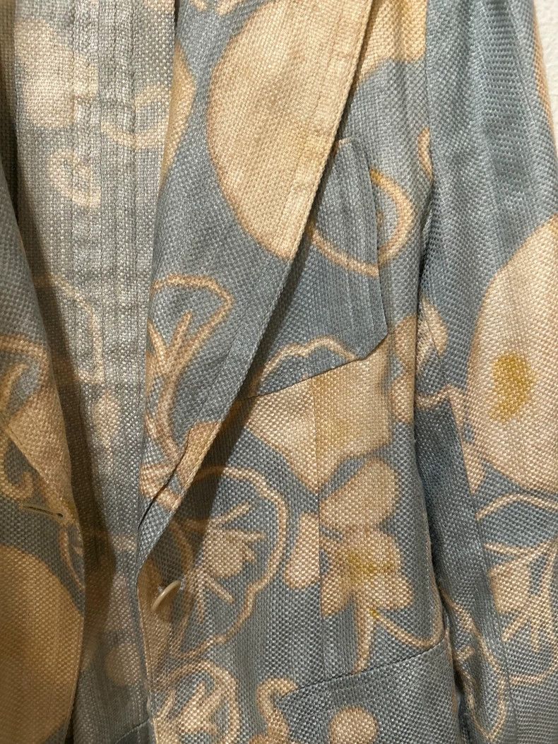 Dries Van Noten DRIES VAN NOTEN Yellow-gray linen suit Size US S / EU 44-46 / 1 - 4 Thumbnail
