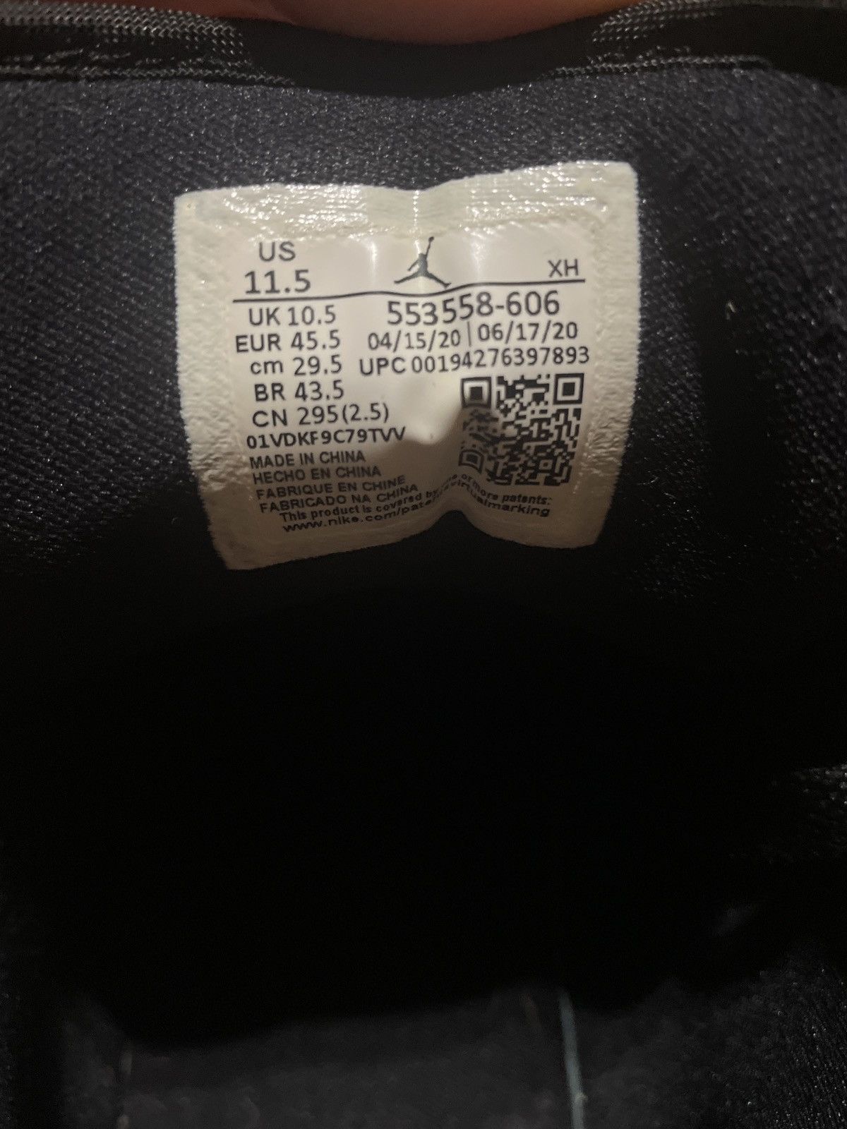 Jordan Brand × Nike Air Jordan 1 low Size US 11.5 / EU 44-45 - 4 Thumbnail