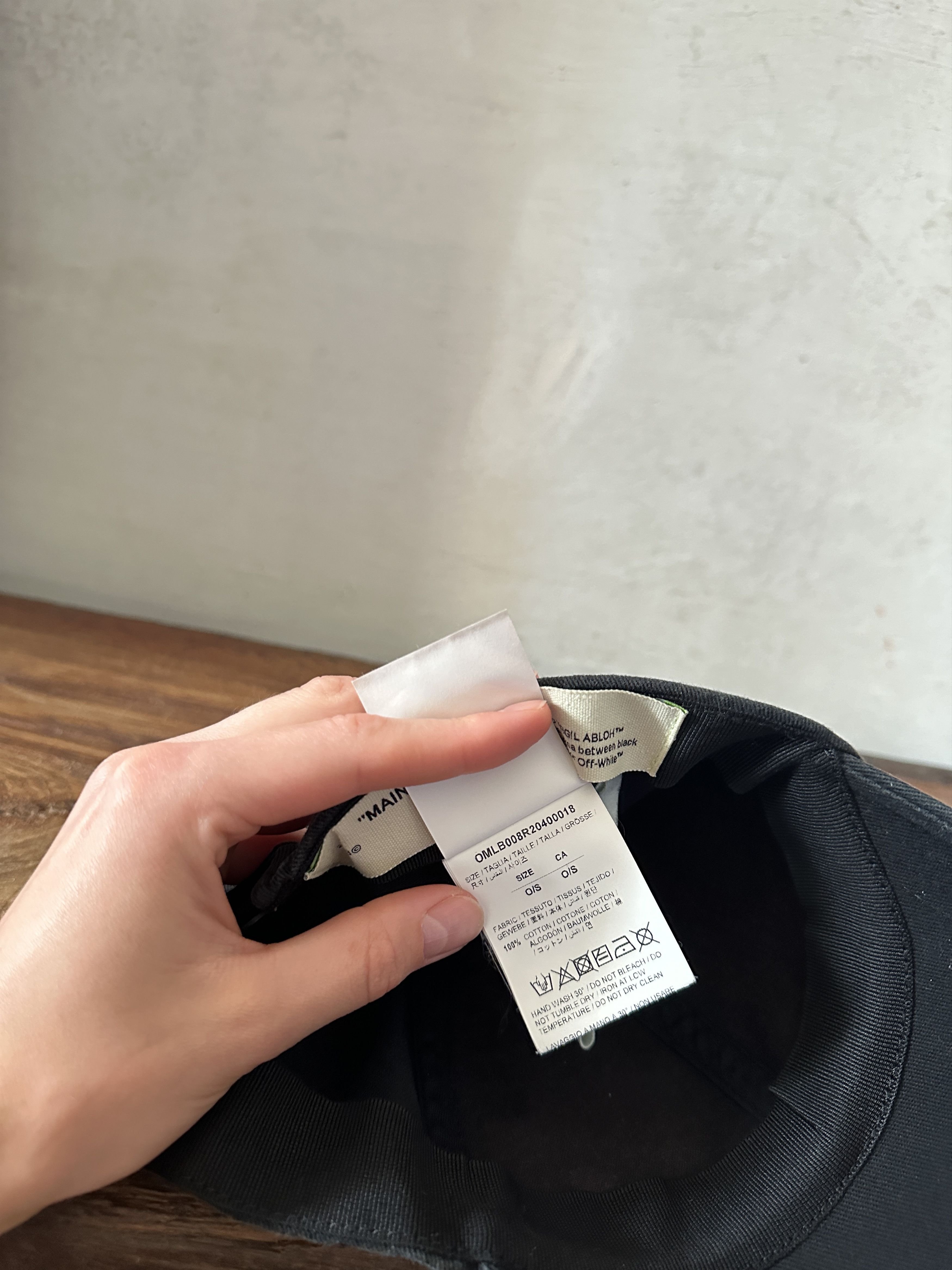 Off-White Off White Striped Diagonal Cap Size ONE SIZE - 9 Thumbnail