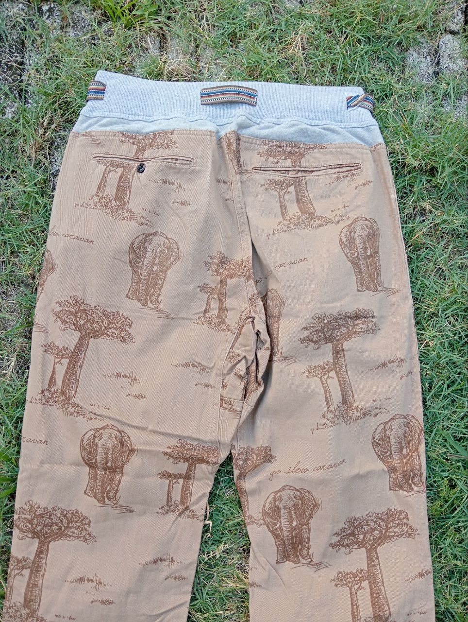 go slow caravan Go Slow Caravan Overprint Pants Size US 30 / EU 46 - 8 Thumbnail