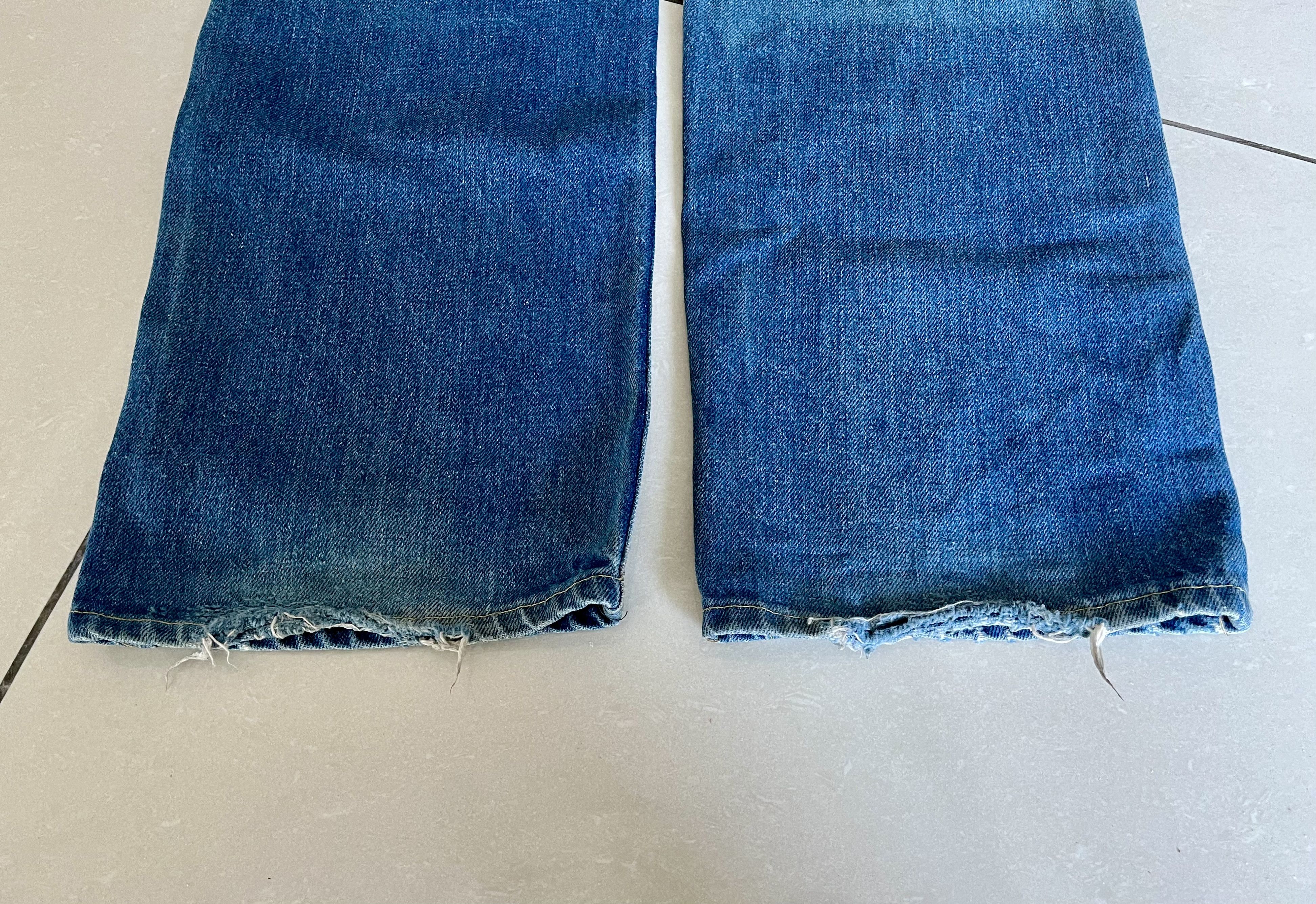 Lee Vintage 70s Lee Riders Lot 200 Model Union Made Jeans Size US 31 - 15 Thumbnail
