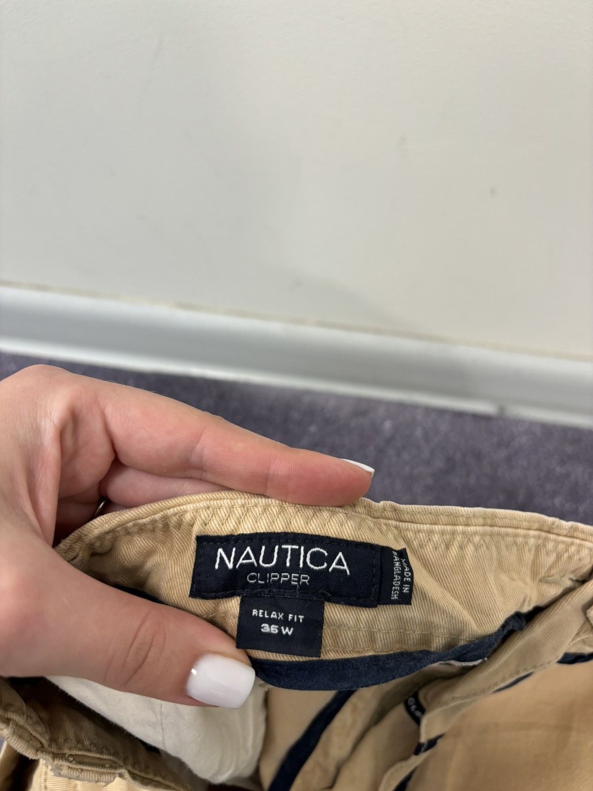 Nautica Vintage Nautica Men’s Y2K Outdoor Hype Cargo Shorts Size US 36 / EU 52 - 14 Thumbnail
