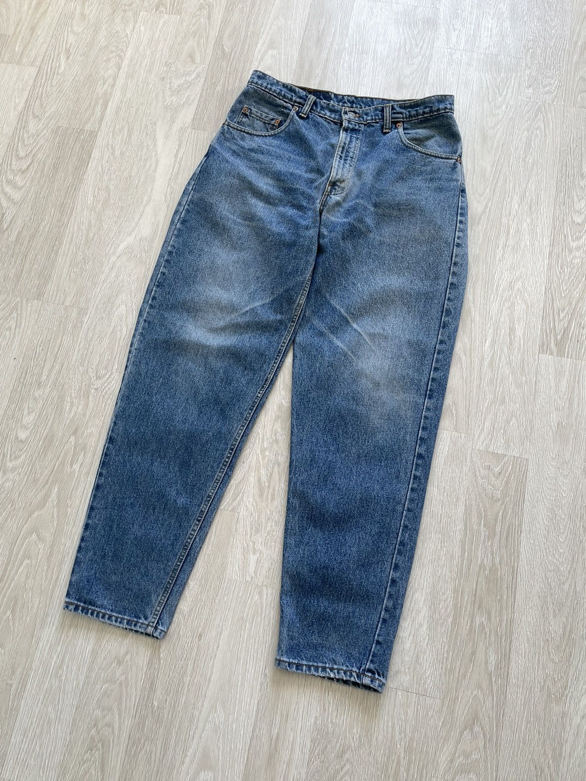 Levi's Vintage Levi's 560 Loose Fit Tapered Leg Wide Baggy Jeans Size US 36 / EU 52 - 4 Thumbnail