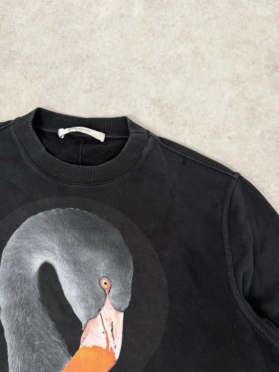 Givenchy AW2017 Givenchy Black Duck Crewneck Sweater by Riccardo Tisci Size US S / EU 44-46 / 1 - 8 Thumbnail