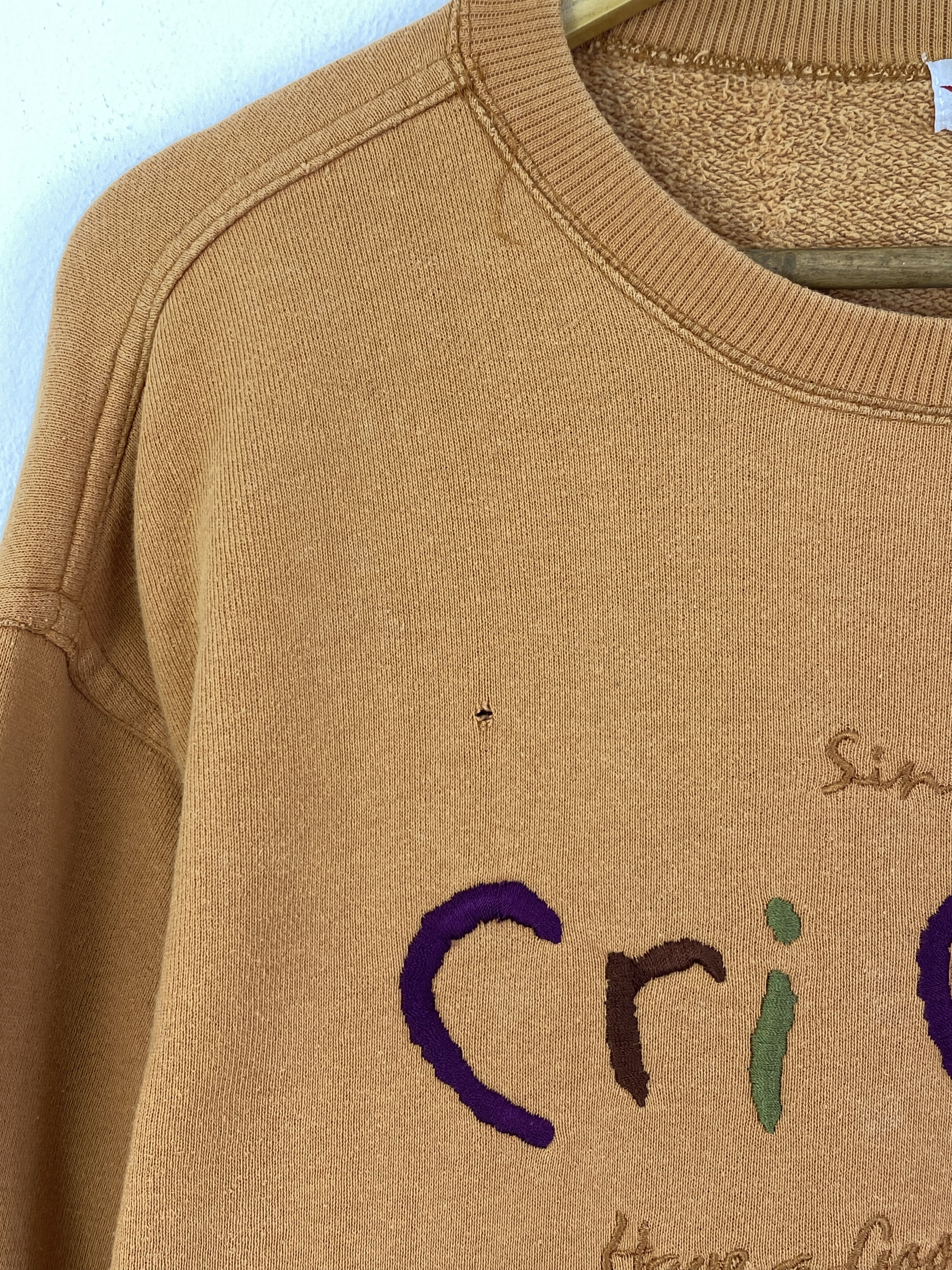 Japanese Brand Vintage Japanese Brand Wording Sweatshirt SH0128 Size US L / EU 52-54 / 3 - 7 Thumbnail