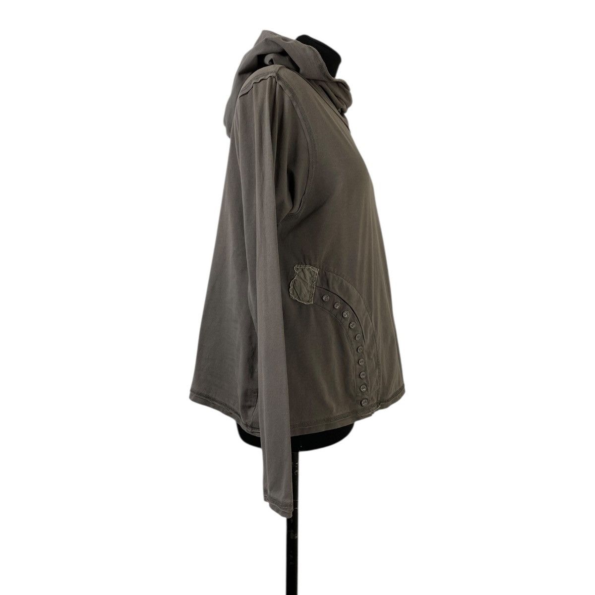 Rundholz Rundholz Black Label Assymetrical Button Big Shadow Hoodie Size S / US 4 / IT 40 - 5 Thumbnail