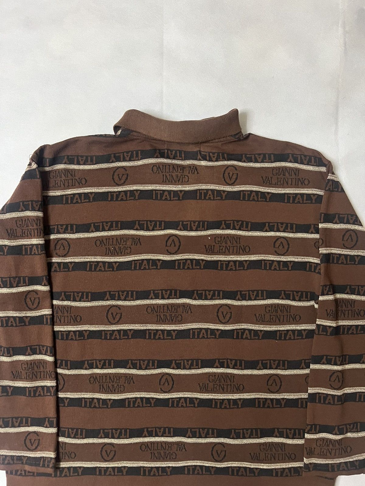Gianni Valentino Gianni Valentino Monogram Polos Size US M / EU 48-50 / 2 - 9 Thumbnail