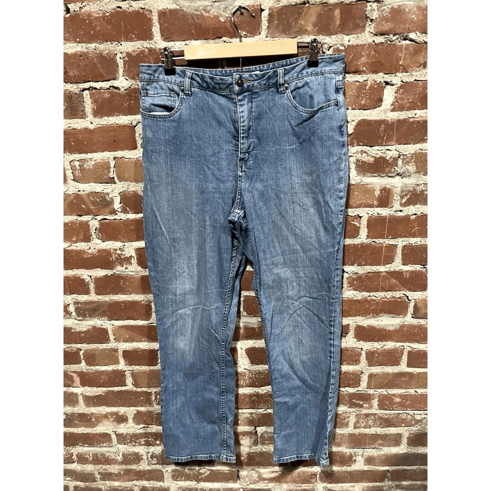 Coldwater Creek VINTAGE Coldwater Creek Jeans Women Denim Straight Size 14 Blue 30" Size 36" / US 14 / IT 50 - 2 Thumbnail