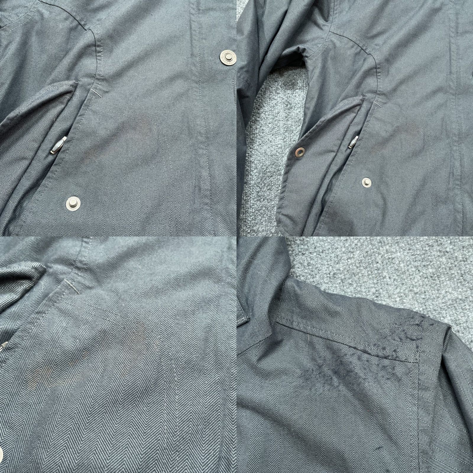 Vintage Columbia Coat Womens M Regular Gray Solid Long Sleeve Jacket/Coat Size M / US 6-8 / IT 42-44 - 9 Thumbnail