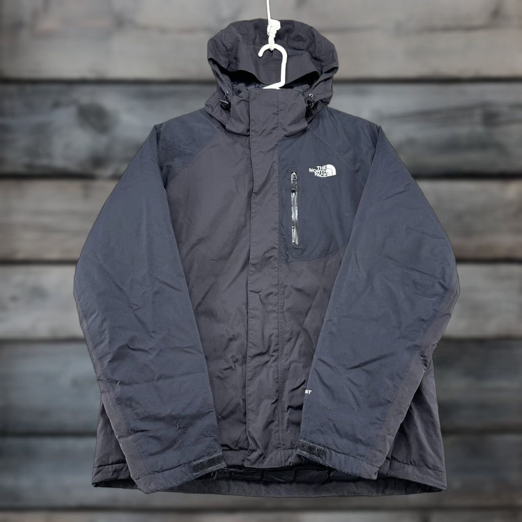 The North Face The North Face Jacket Mens Small Black Hooded Quilted Parka Hyvent Rain Thermoball Size US S / EU 44-46 / 1 - 1 Thumbnail