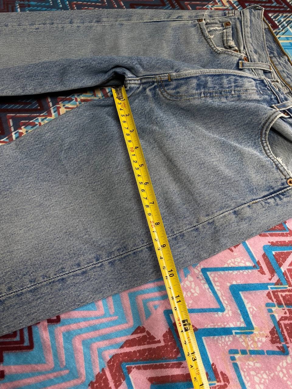 Levi's vintage Distressed Wash Denim Jeans pants Levi's 501 Y2K w28 Size US 28 / EU 44 - 14 Thumbnail
