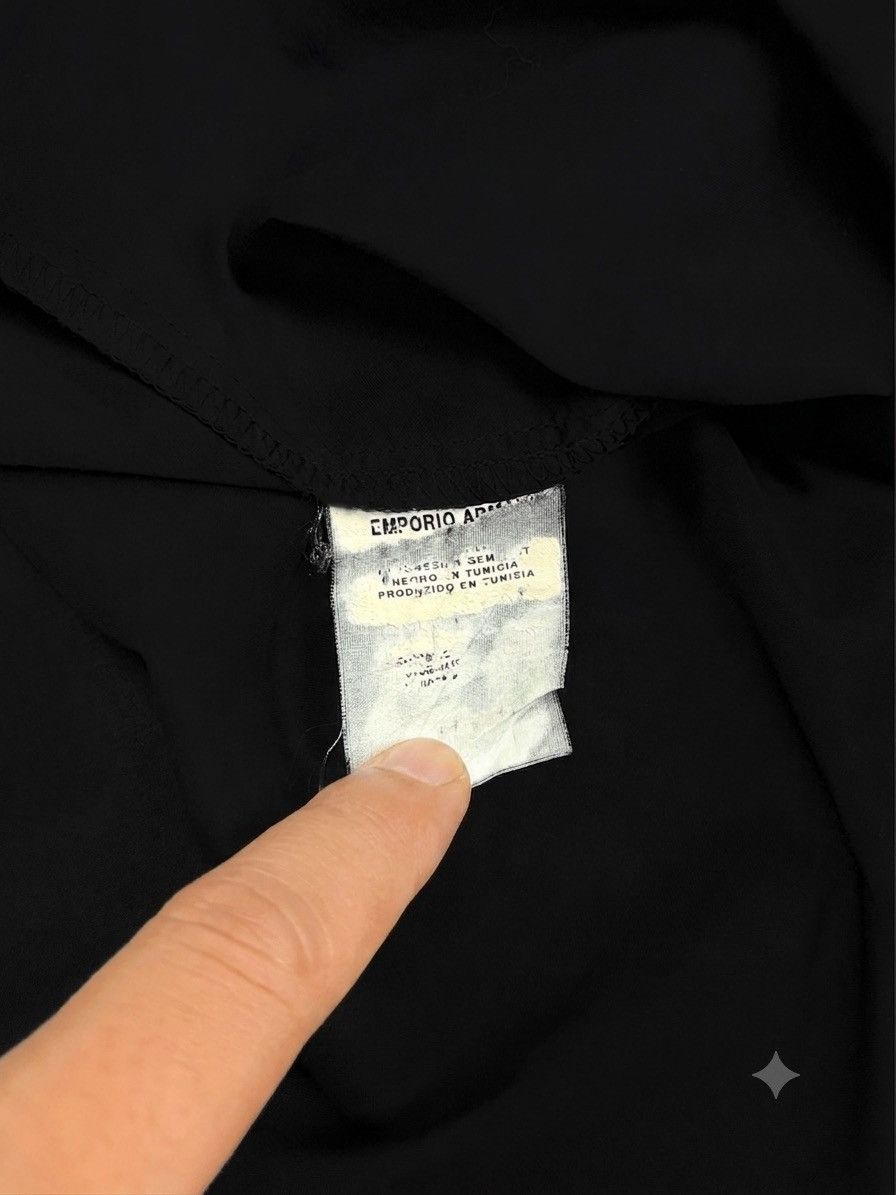 Emporio Armani Emporio Armani Made In Tunisia Vintage Pleated Shirt Size US L / EU 52-54 / 3 - 7 Thumbnail