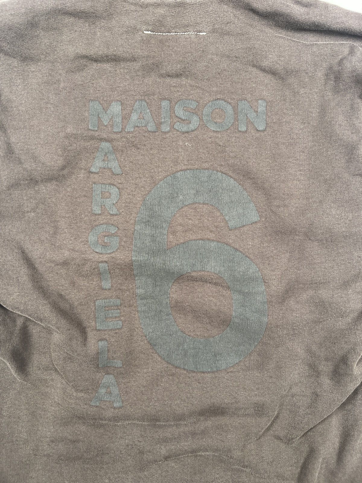 MM6 MM6 Maison Martin Margiela Brown Zip Up Logo Hoodie size S Size US S / EU 44-46 / 1 - 6 Thumbnail