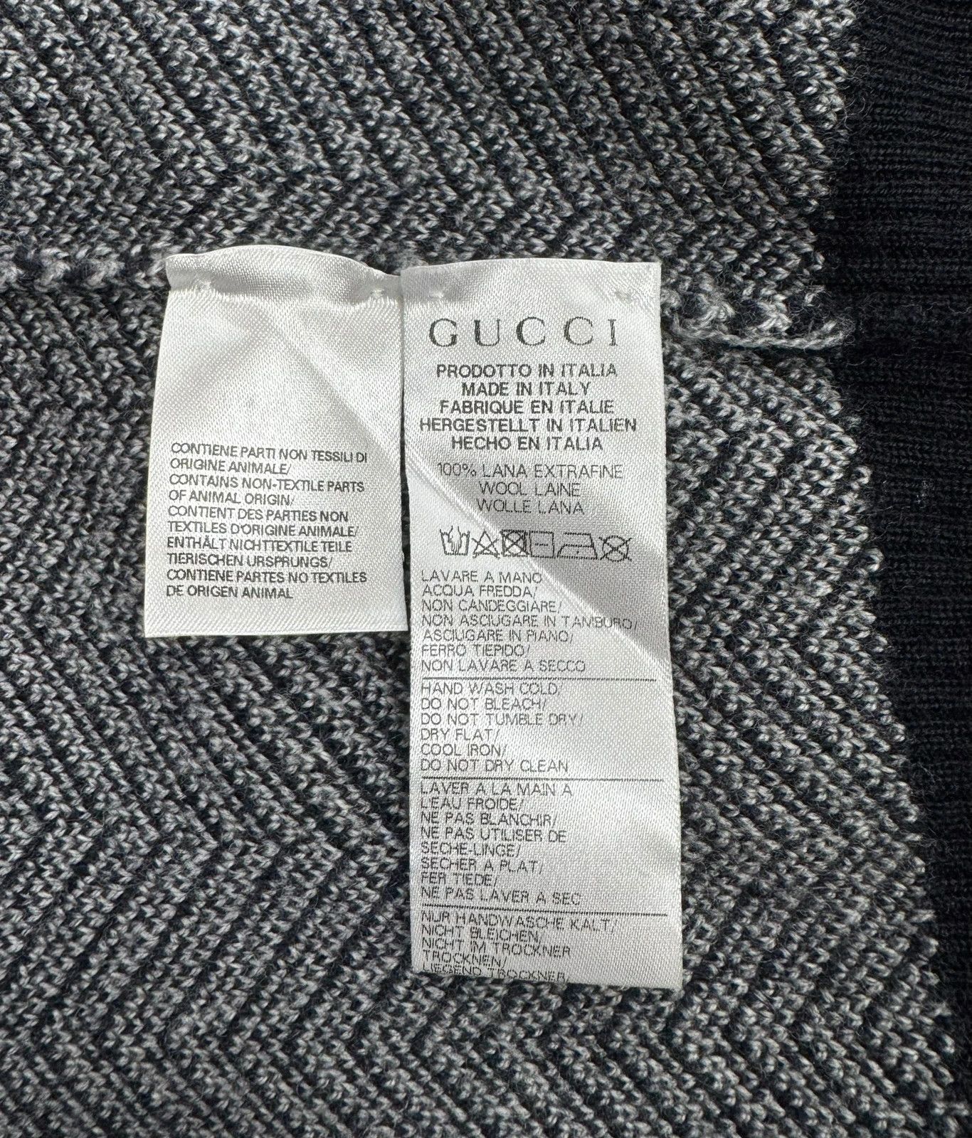 Gucci Gucci Wool Cardigan Herringbone 12 Anni Womens S Size S / US 4 / IT 40 - 15 Thumbnail