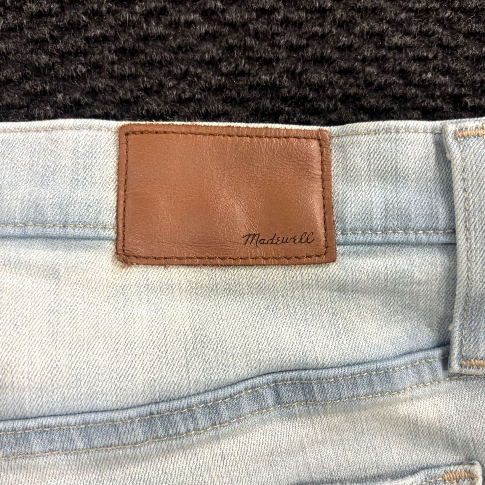 Madewell Madewell 9 High Rise Skinny Crop Jeans Light Wash Size 31 Women Size 24" / US 00 / IT 34 - 4 Thumbnail