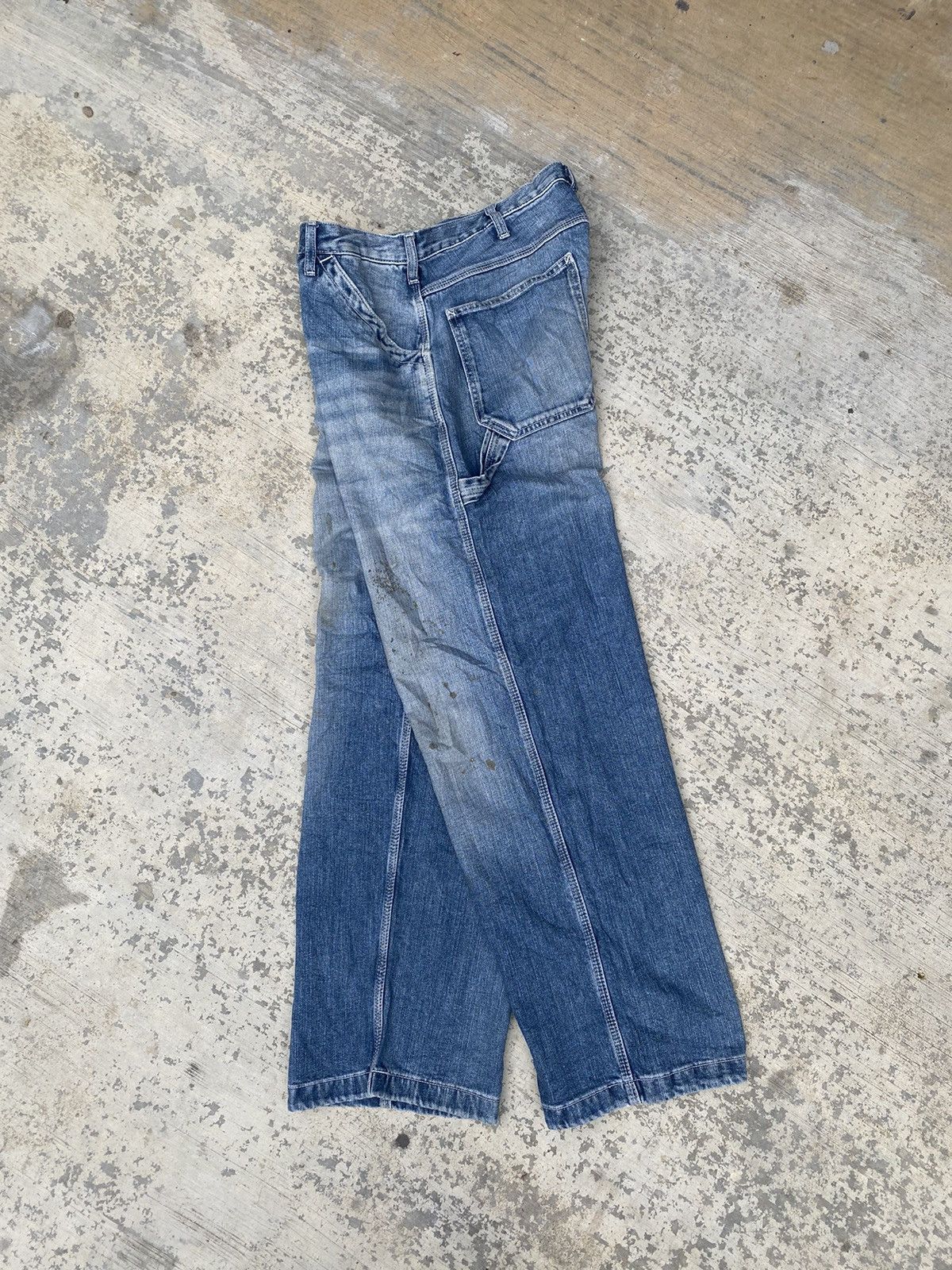 GU GU carpenter baggy jeans Size US 33 - 9 Thumbnail