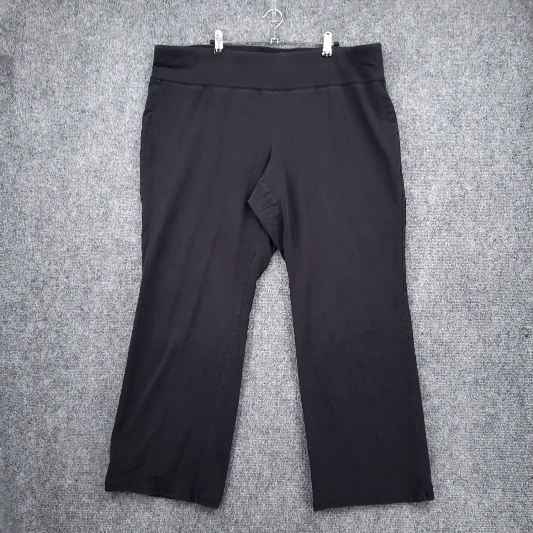 Vintage Livi Active Leggings Womens Black High Rise Stretch Ankle Yoga Gym 22/24 Size 40" / US 18 - 2 Thumbnail