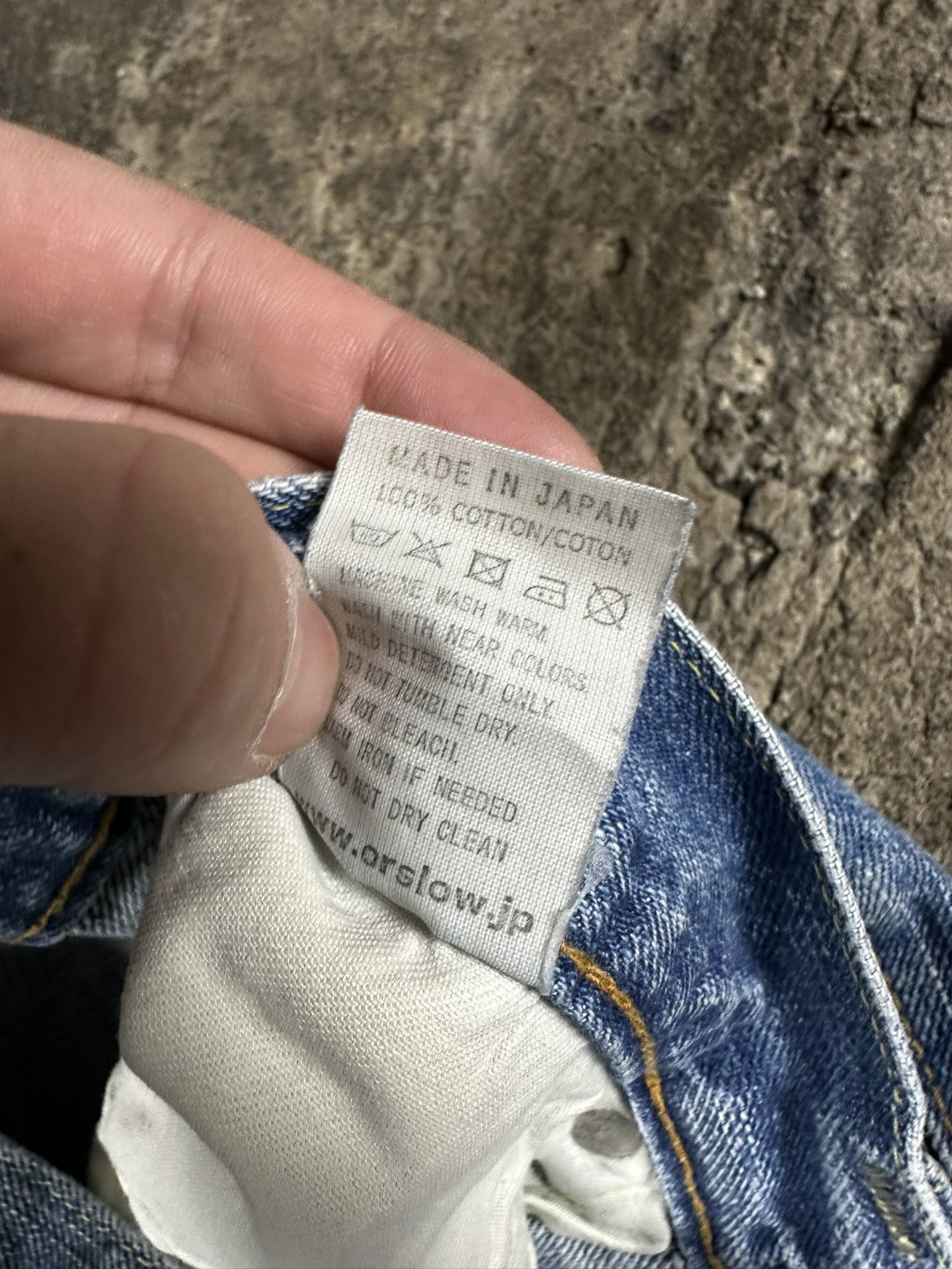 Orslow Japan Made Selvedge Orslow Straight Jeans Size US 30 / EU 46 - 11 Thumbnail