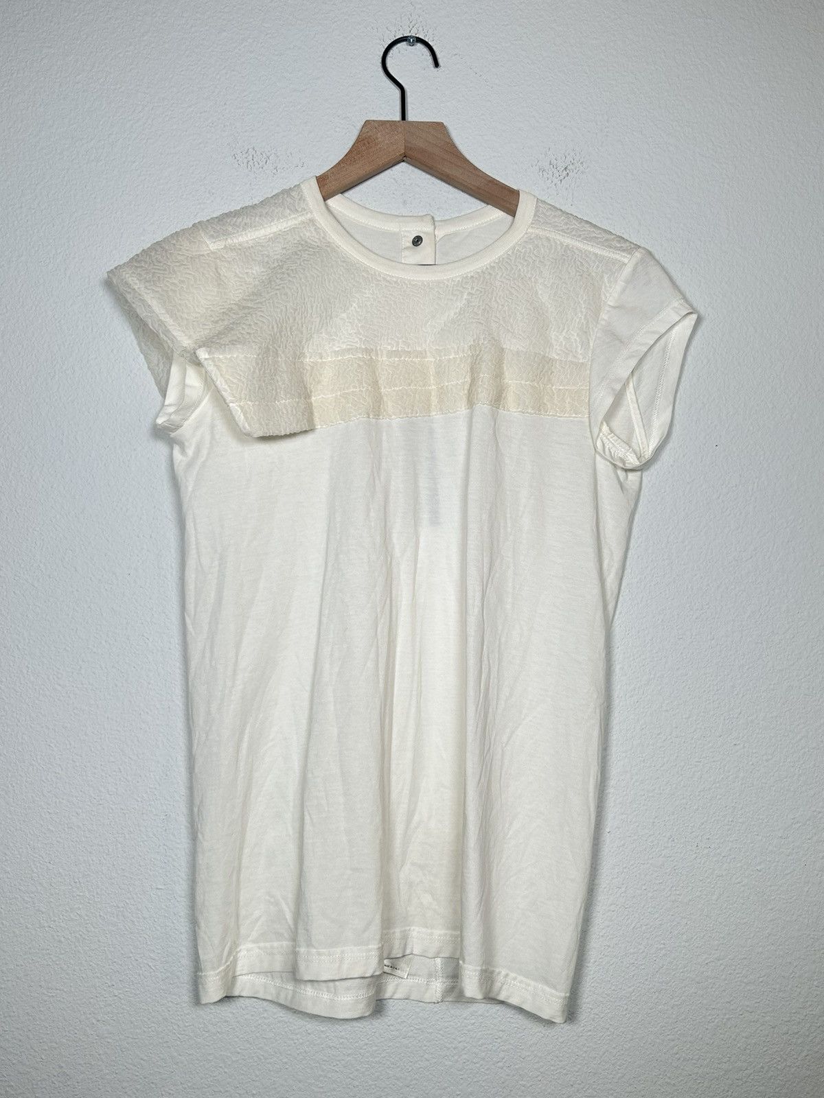 Rick Owens SS18 Dirt Membrane Top in Natural | Grailed