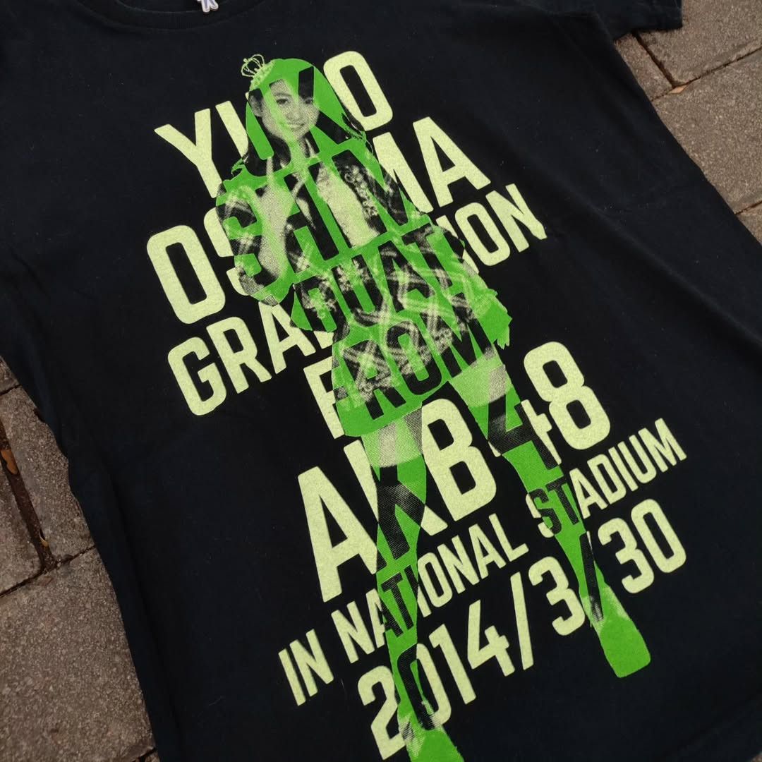 Band Tees AKB48 Yuko Oshima Graduation Concert 2014 Tee Size US M / EU 48-50 / 2 - 1 Thumbnail