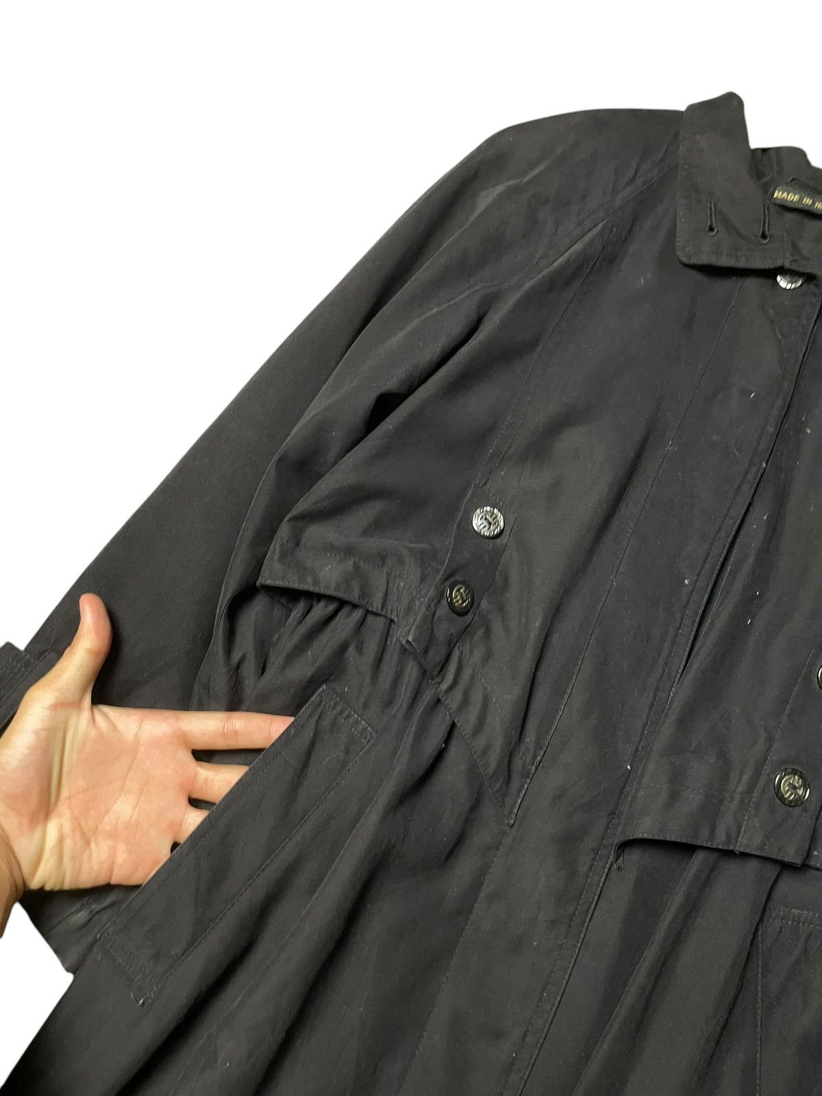 Japanese Brand × Vintage Japanese Brand Casual Long Trench Coat (96) Size US XXS / EU 40 - 5 Thumbnail