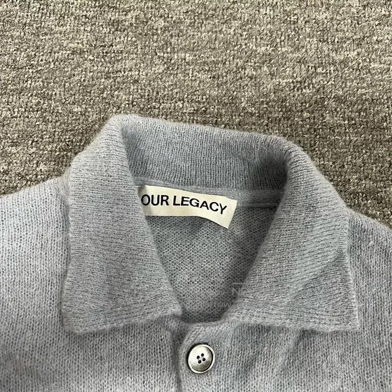Our Legacy Our Legacy Blue knit cardigan Size M / US 6-8 / IT 42-44 - 5 Thumbnail