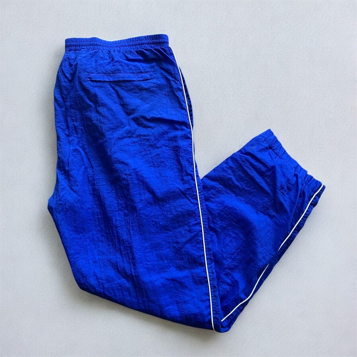 Vintage 80s/90s Christian Dior Monsieur Blue Track Pants VTG