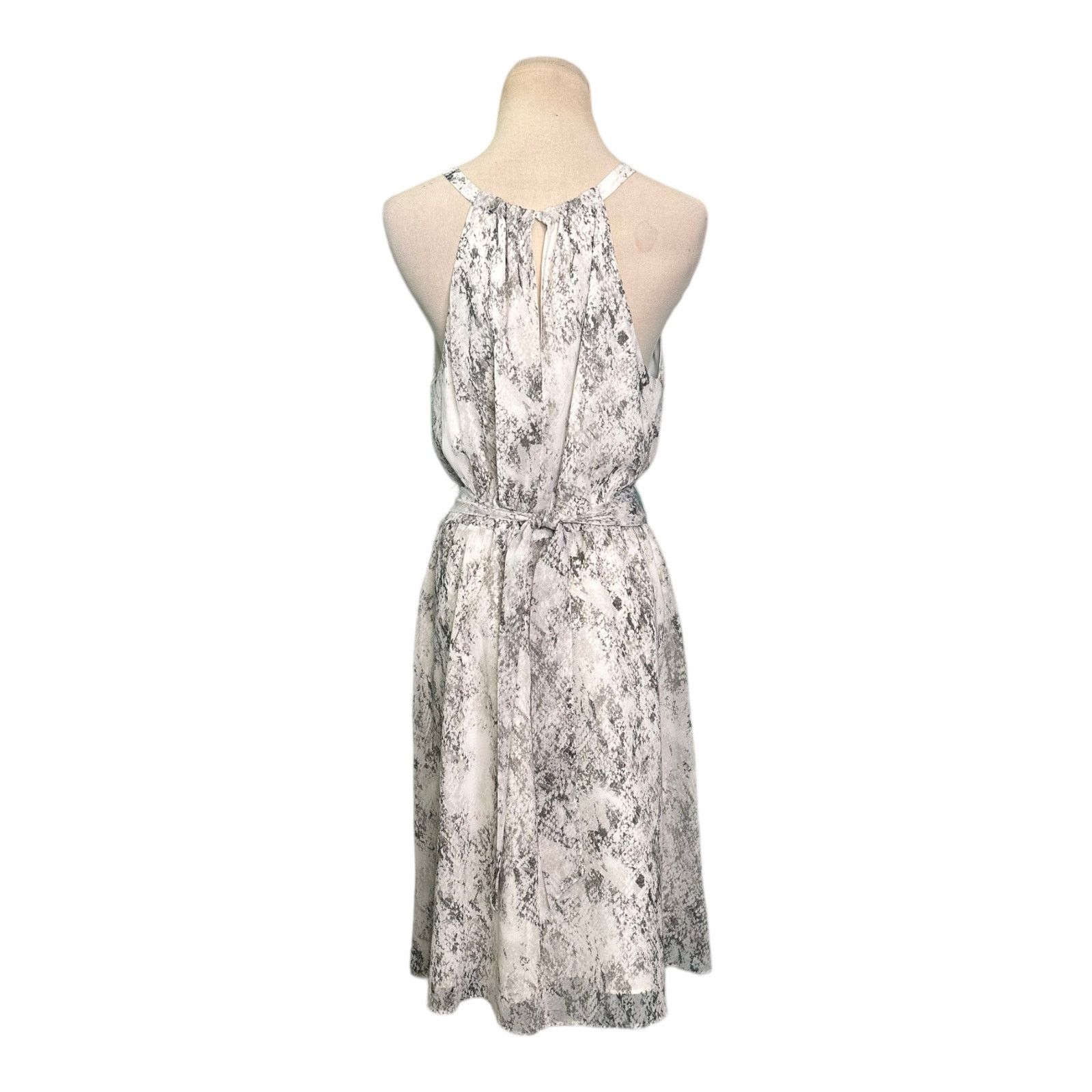 Banana Republic Banana Republic snake print sleeveless belted dress size 4 Size S / US 4 / IT 40 - 7 Thumbnail