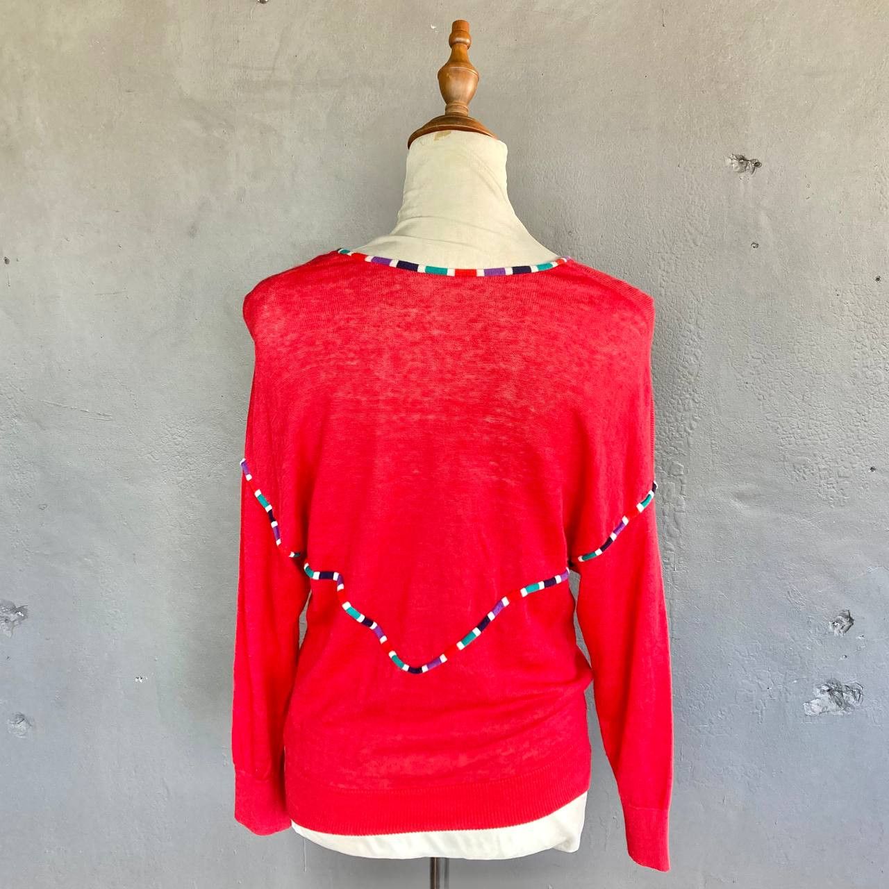 Tsumori Chisato Linen Knit Long Sleeves Top Size S / US 4 / IT 40 - 5 Thumbnail