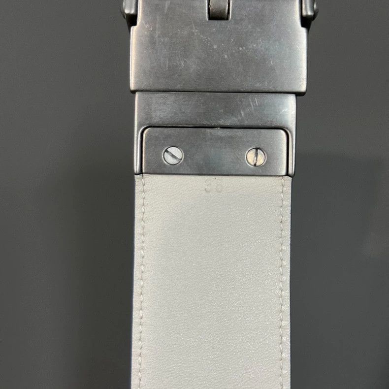 Louis Vuitton louis vuitton blue leather belt-2507 Size ONE SIZE - 5 Thumbnail